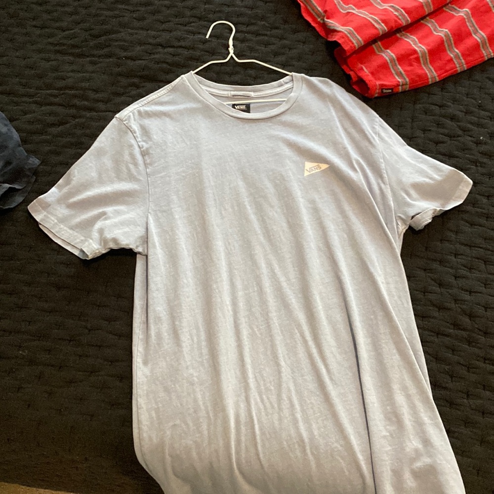 Vans; XL; Baby Blue; never wear because it is wrong size